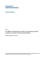 The effect of high-fidelity simulation on knowledge and self-confidence of Saudi Arabian nursing students